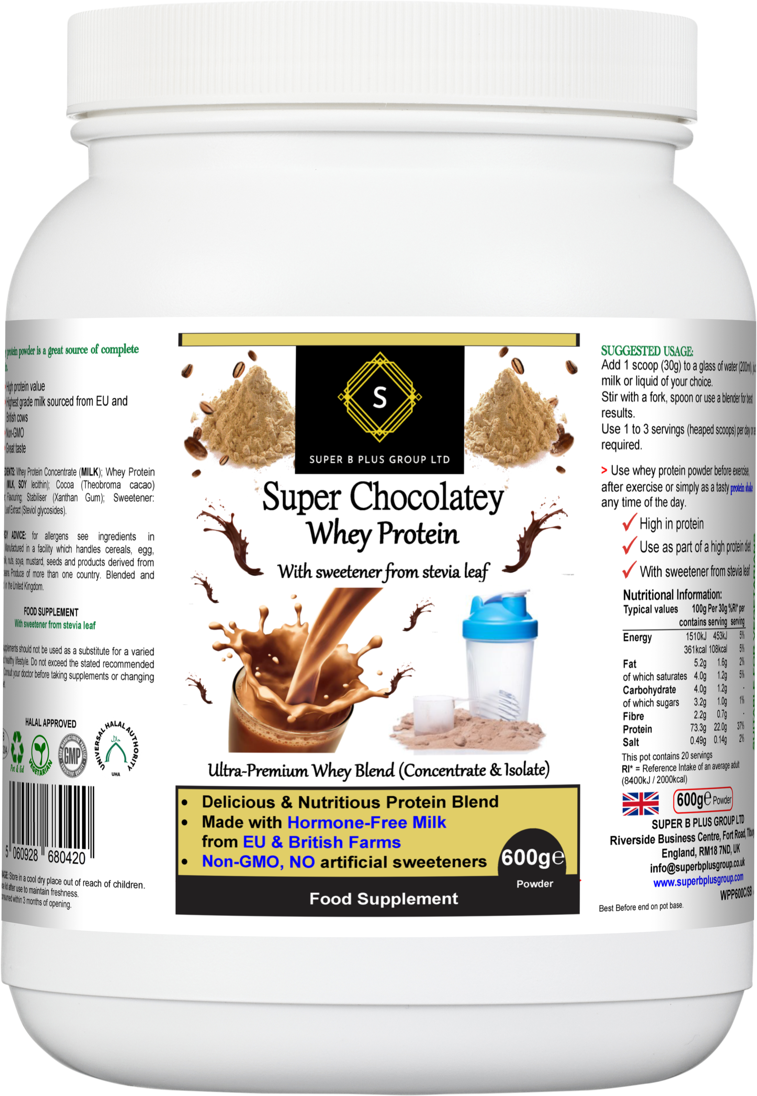 Super Chocolatey Whey Protein-0